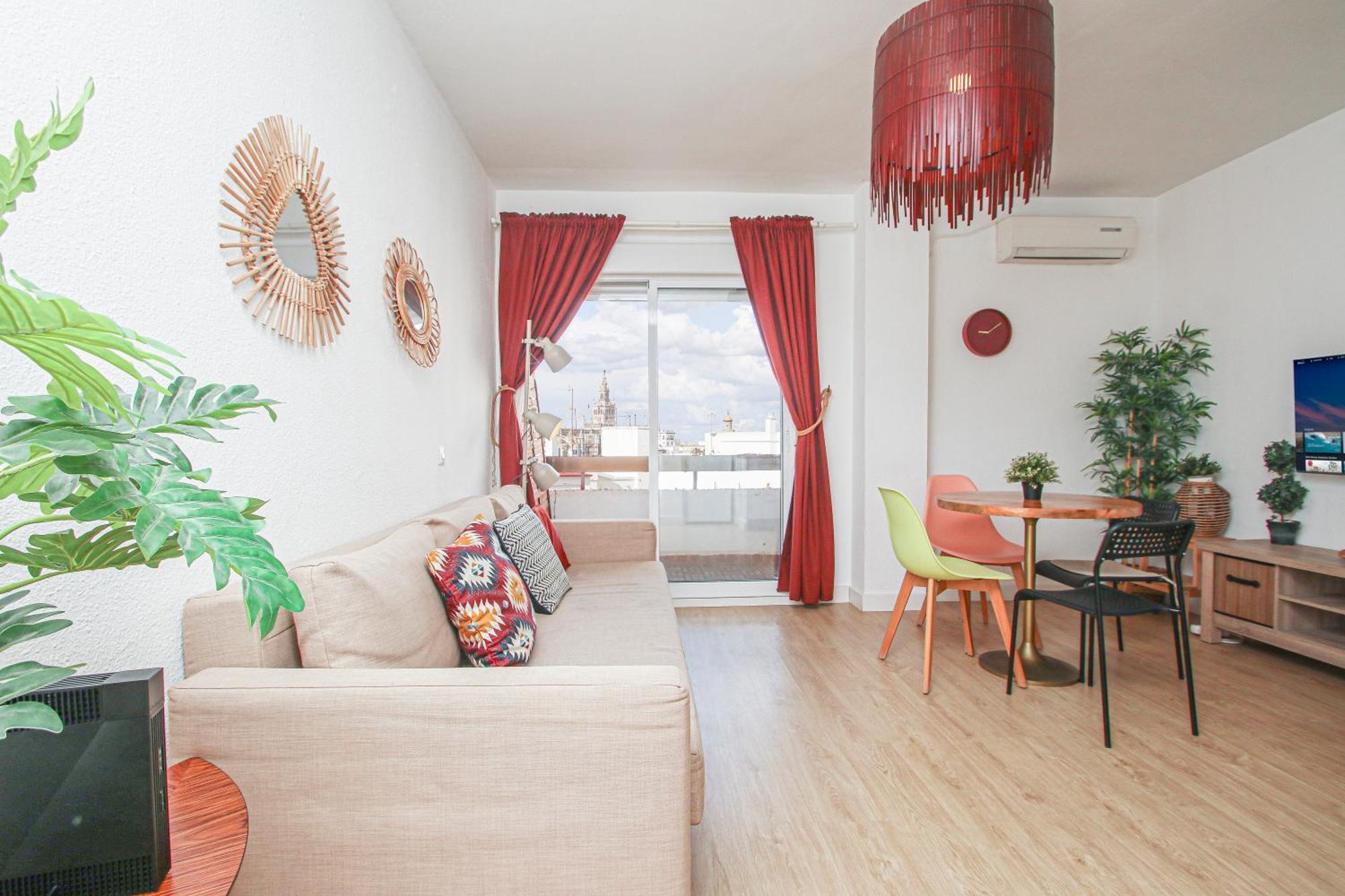 Stunning Apt W Views To Giralda - 15 Minutes Walk Sevilla Kültér fotó